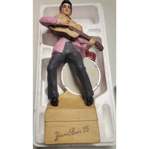 1977 Elvis Presley McCormick Whiskey Empty Figure Decanter with Original Box